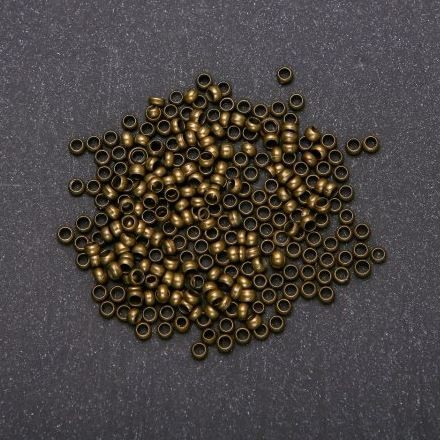 Fijadores crimp bronce, diámetro 3 mm, 320 g