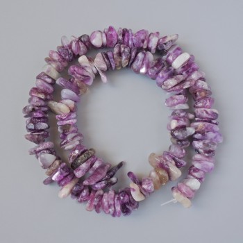Cuentas de fosfosiderita, piedra natural, fragmentos, diámetro 11×3 mm, longitud 39 cm, en hilo