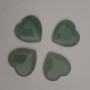Piedra de nefrita en forma de corazón 25×25×6,5 mm (±)