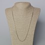Cadena Xuping Rodio, grosor 3 mm+-, longitud 60 cm+