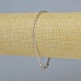 Pulsera Xuping rodio, espesor 2,5 mm ±, longitud 19 cm ±
