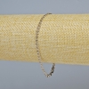 Pulsera Xuping Rodio, espesor de aproximadamente 3 mm (+/-), longitud 19 cm+