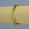 Pulsera de grosular (granate verde) — piedra natural facetada, diámetro 7×11 mm ± (elástico), longitud 18 cm+