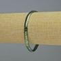 Pulsera de hematita «Serpiente» multicolor verde