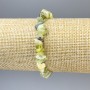 Pulsera de ónix en pequeños trozos, diámetro 7-10×3 mm ±, longitud 18 cm ±, elastizada