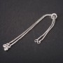 Base para pulsera deslizante, longitud 22 cm