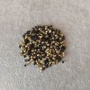 Strass negros, diámetro 3 mm (±), empaque 4 g (±)