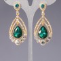 Pendientes con cristales «araña» «candelabro» «Entourage»