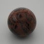 Bola decorativa de obsidiana, diámetro 40 mm+