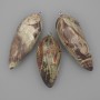 Colgante de jaspe Picasso natural 56×22 mm (±)