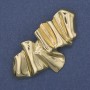 Broche Acento de metal dorado 65×36 mm+