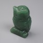 Estatuilla de búho de jade 52 × 33 × 25 mm+