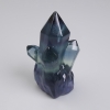 Piedra natural de fluorita decorativa, diámetro 40×27 mm ± (precio por 1 unidad)