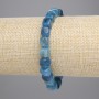 Pulsera de apatita cubos 7×7 mm ±, longitud 18 cm ±, elástica