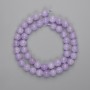 Cuentas de kunzita, bolas lisas de 8 mm ±, longitud 37 cm ±