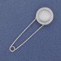 Broche con pasador Ojo de Gato plateado 76×23 mm+