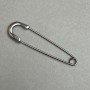 Broche-alfiler 20×77 mm ± color metal oscuro