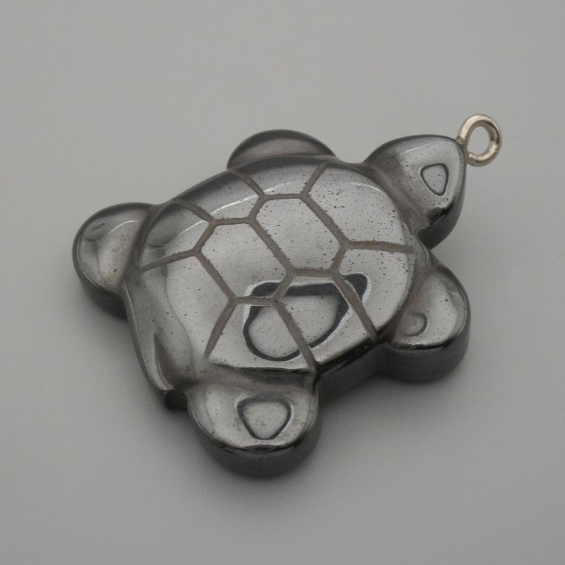 Colgante de hematita Tortuga 40x30mm+