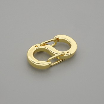 Cierre dorado de 16×8,5 mm ±