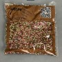Piedras de strass rosa, diámetro 4 mm, empaque 75 g (+-)