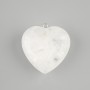 Colgante «Corazón» de cristal de roca 30x30 mm+