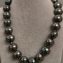 Collar de perlas de Mallorca, longitud 45 cm ± con cierre