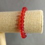 Pulsera de cristal de Bohemia, longitud 18 cm+