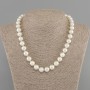 Collar de perlas Mallorca bolas lisas 10 mm 45 cm +/- con cierre