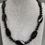 Collar largo de piedras surtidas 120 cm+