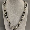 ¡Liquidación! Collar de cristal checo, longitud 57 cm+