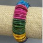 Pulsera de nácar, longitud 18 cm, elástica