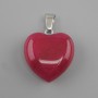 Colgante Corazón de turmalina 20×20×28 mm+