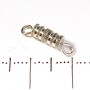 Cierre roscado para cuentas y pulseras, pack de 15 piezas
