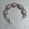 Pulsera con cristales Mallorca, longitud 22 cm ± cierre tipo toggle