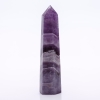 ¡Liquidación! Cristal amatista facetado en forma de lápiz, recuerdo de piedra natural surtida (precio por 100 g)