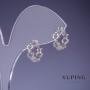 Pendientes Xuping rodio 4,5x12 mm