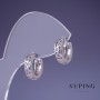 Pendientes Xuping 4x12 mm rodio