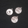 Colgante del Zodiaco Virgo, diámetro 17 mm, envasado 20 g ± 12 uds