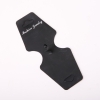Tarjeta expositora negra para cadenas y/o pulseras, material PU, dimensiones 11 × 4,5 cm, 200 uds.