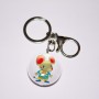 Llavero Misha, diámetro 4×3 cm, longitud 9,5 cm
