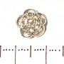 Accesorio Capuchón Inserción Decorativa, diámetro 10 mm, envasado 20 g, ± 48 piezas