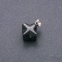 Colgante Merkaba de ágata 10×10 mm
