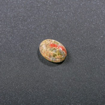 Cabochón piedra jaspe heliotropo 20x15 mm