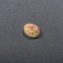Cabochón piedra jaspe heliotropo 20x15 mm