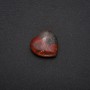Piedra de jaspe en forma de corazón 30x30x10 mm
