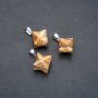 Colgante Merkaba de jaspe paisaje 10×10 mm