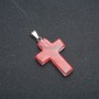 Colgante Cruz de turmalina 50×28 mm