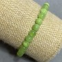 Pulsera elástica de ónix natural, cuentas lisas de diámetro 6 mm+