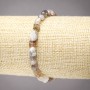 Pulsera elástica de ágata de Botsuana