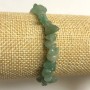 Pulsera elástica de jade en fragmentos, diámetro 8 mm+